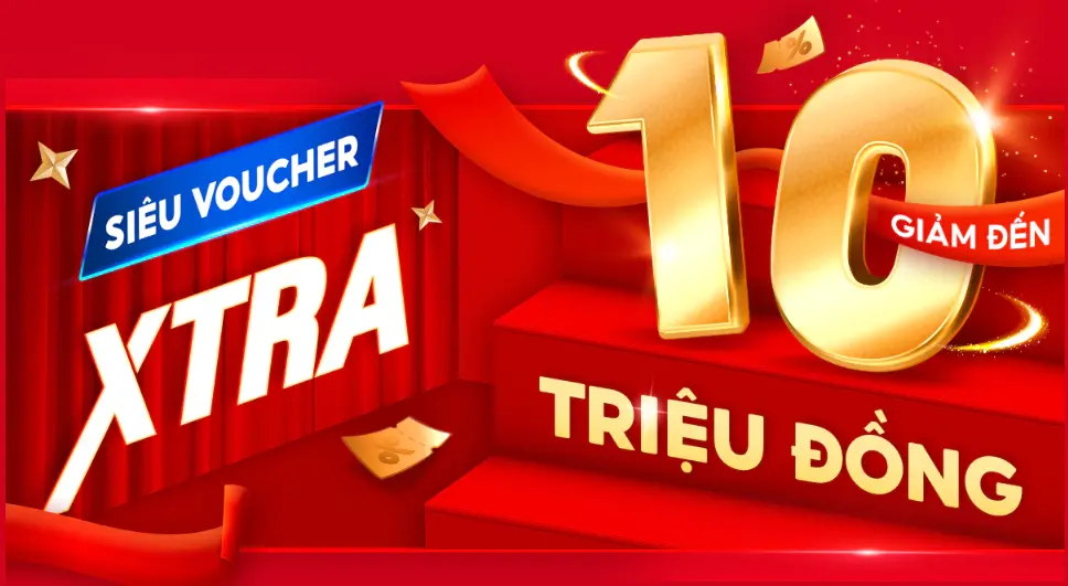 voucher xtra 10 triệu