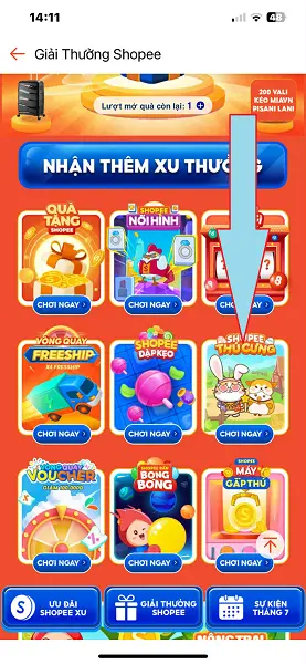 Shopee game 1