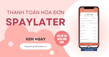 cách thanh toán hóa đơn spaylater