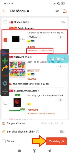 Cách săn hàng 1k