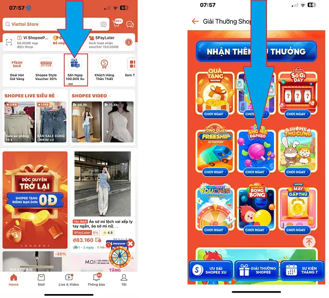 Shopee game