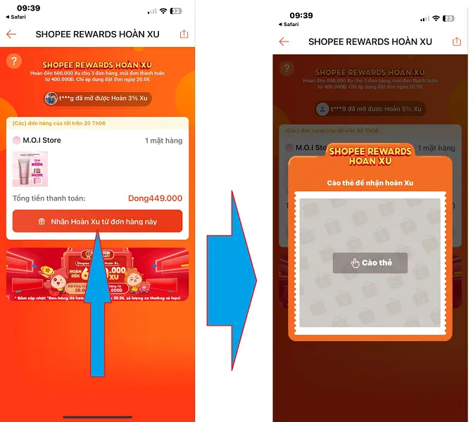 Đơn hàng Shopee 3