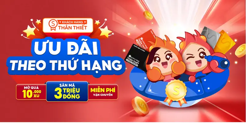 Khách hàng thân thiết shopee
