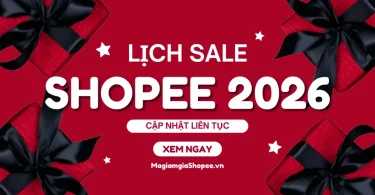 lịch sale shopee 2026