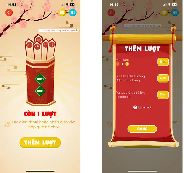 Game lắc thần tài 4