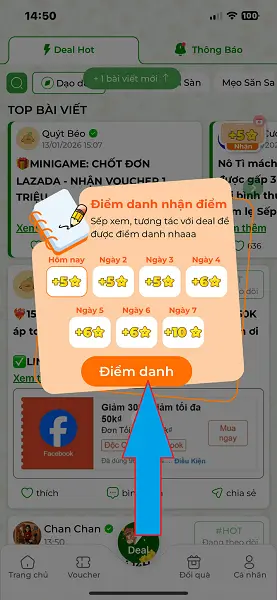 điểm danh nhận thương trên Nô tì 3
